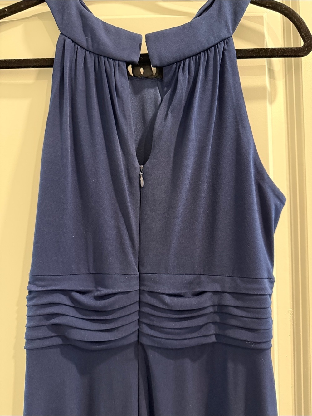 NWT Melrose Navy Halter Evening Gown sz 8 - Picture 5 of 6